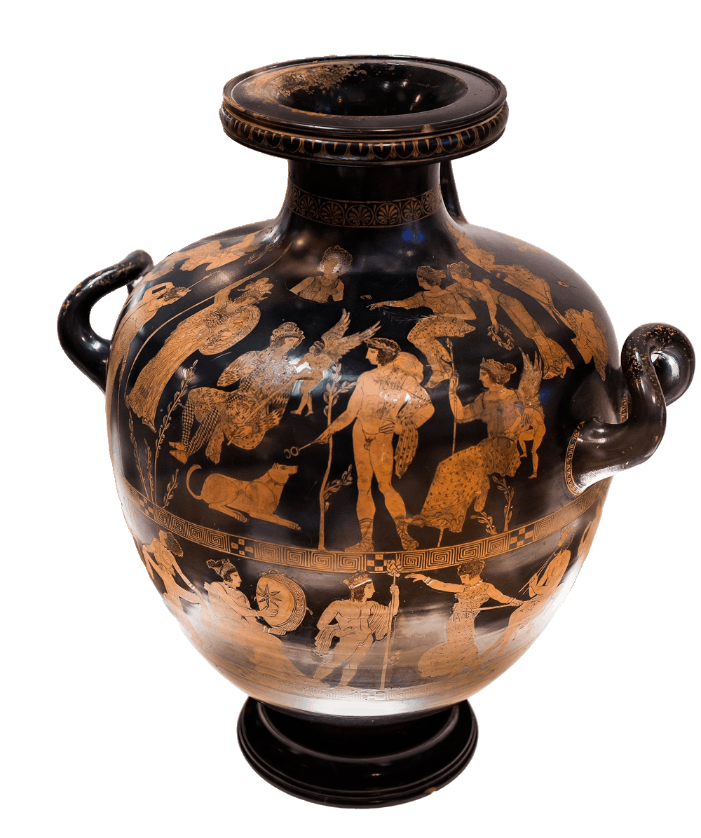 Attic red-figure hydria (c. 400 BCE)