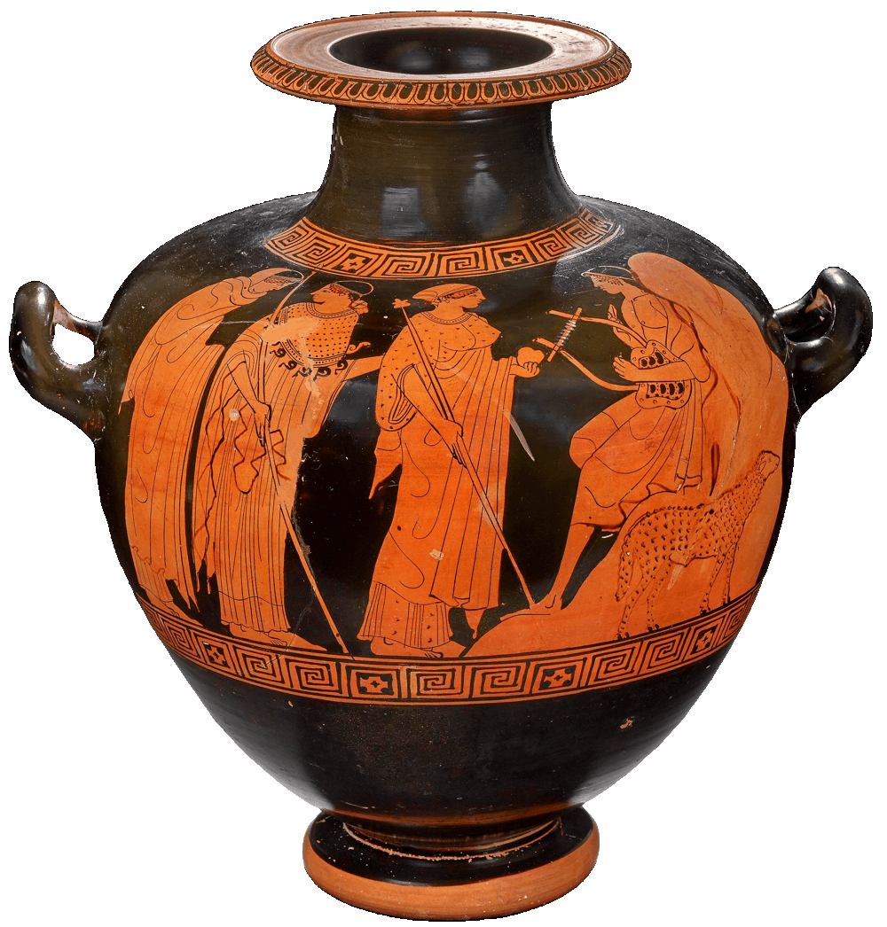 Attic red-figure hydria (c. 470 BCE).