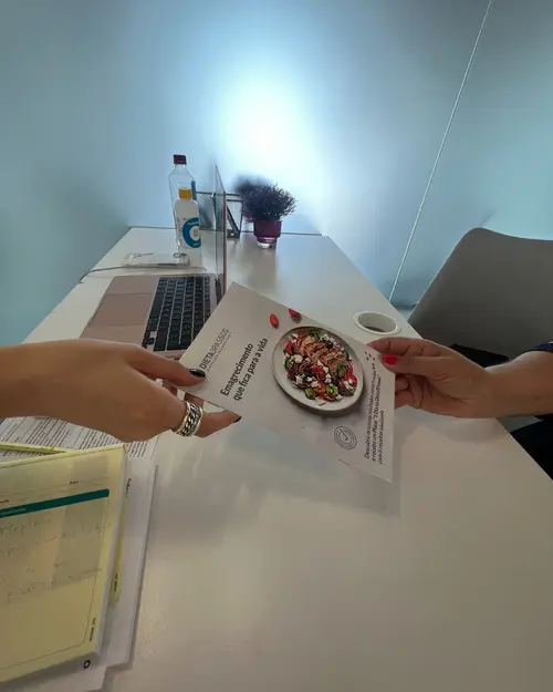 nutricionista dar plano a cliente