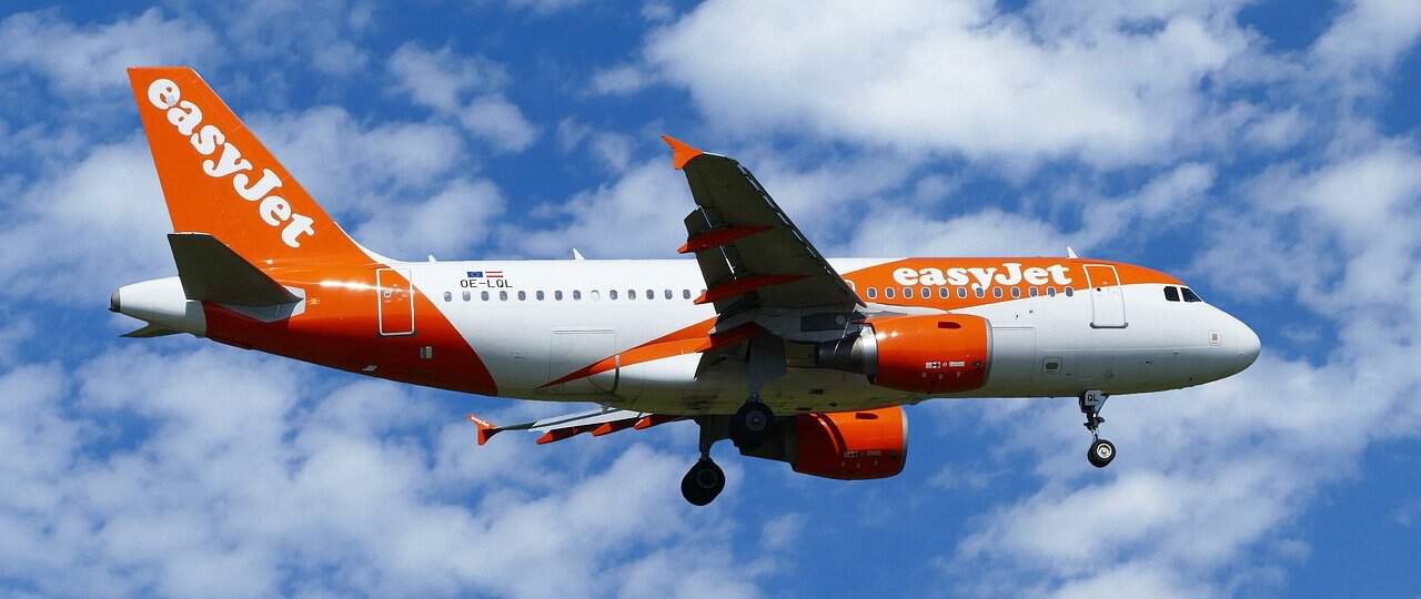 An Easyjet Airbus A320 aircraft