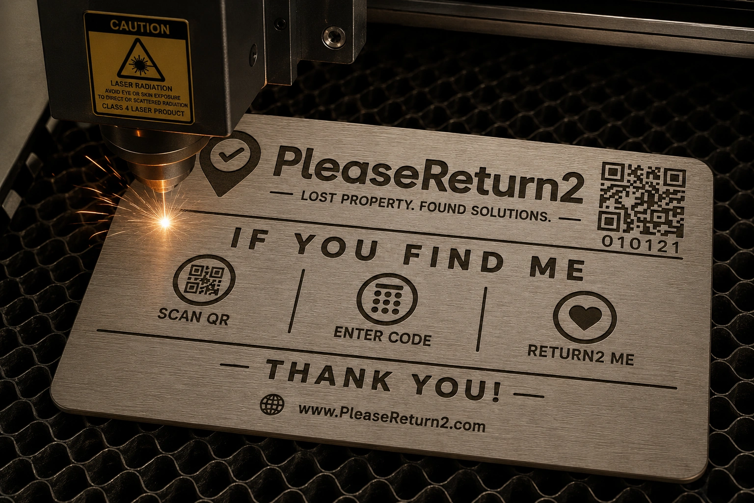 Metal credit id card