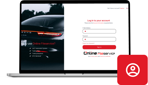 Icon für kostenlose Anmeldung zum Chiptuning Fileservice