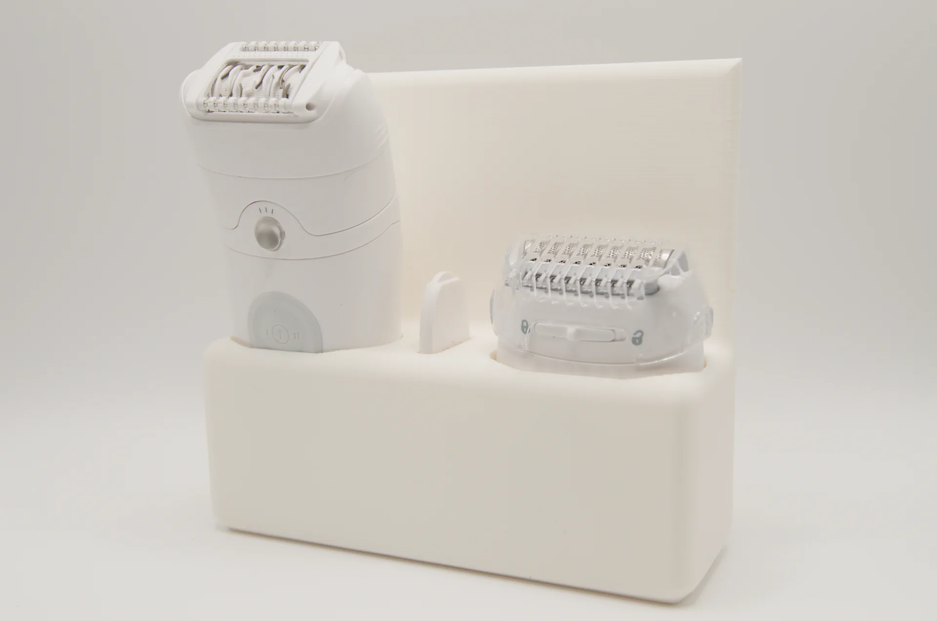 Epilator Holder with Epilator