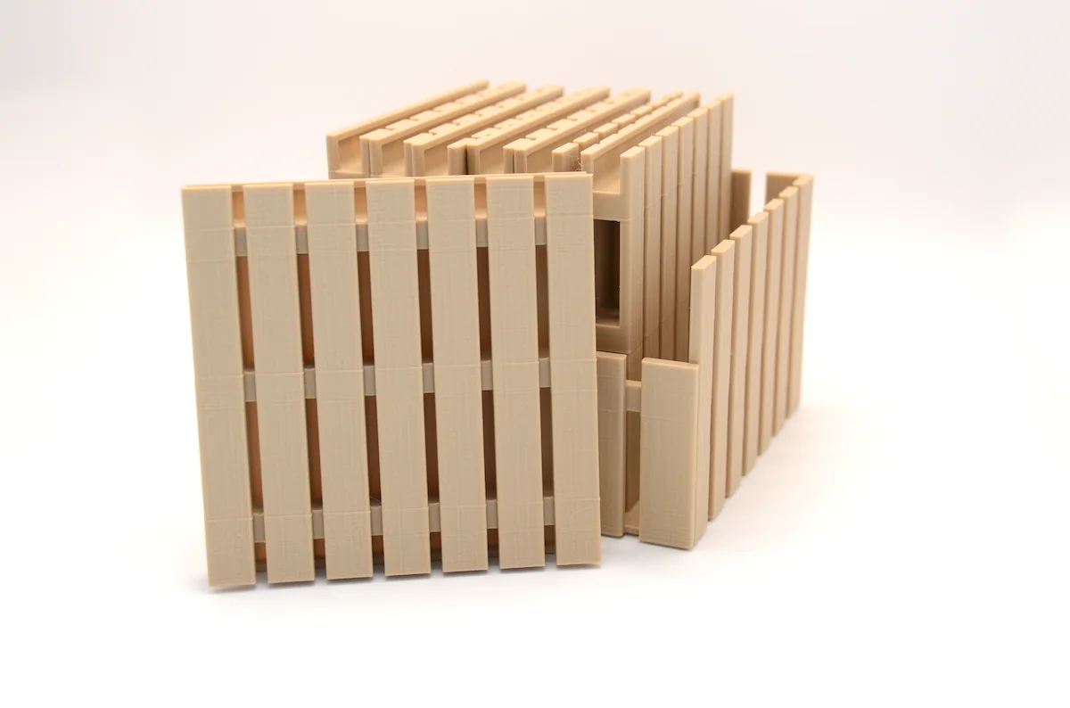 Pallet Coaster in Custom Box