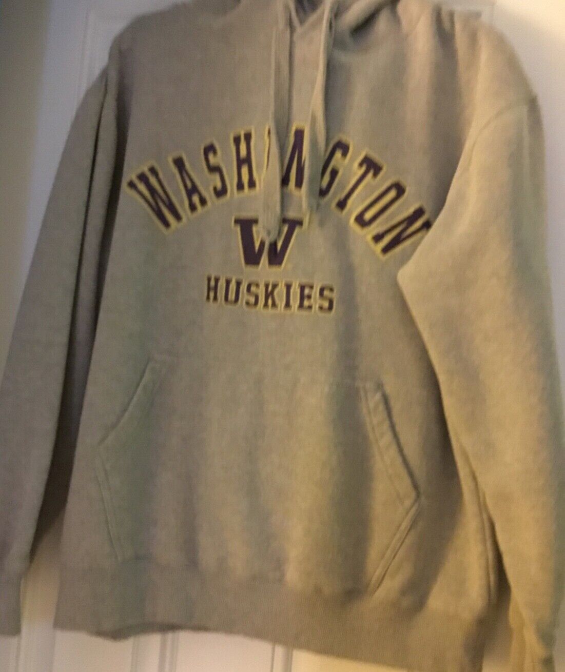 Sweat shirt light brown with writting