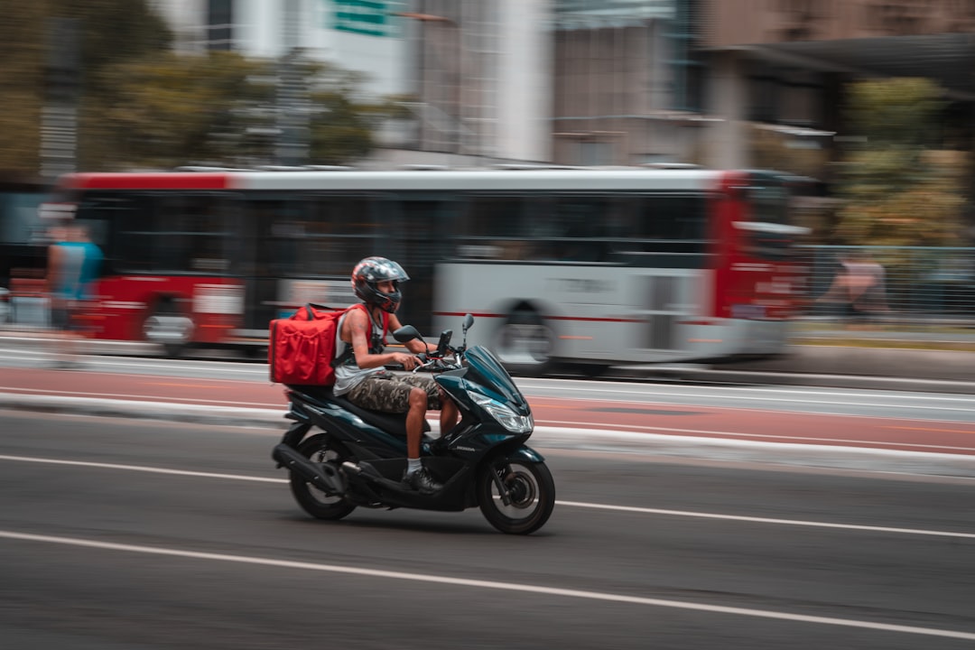 A Day in the Life of a Motorcycle Courier