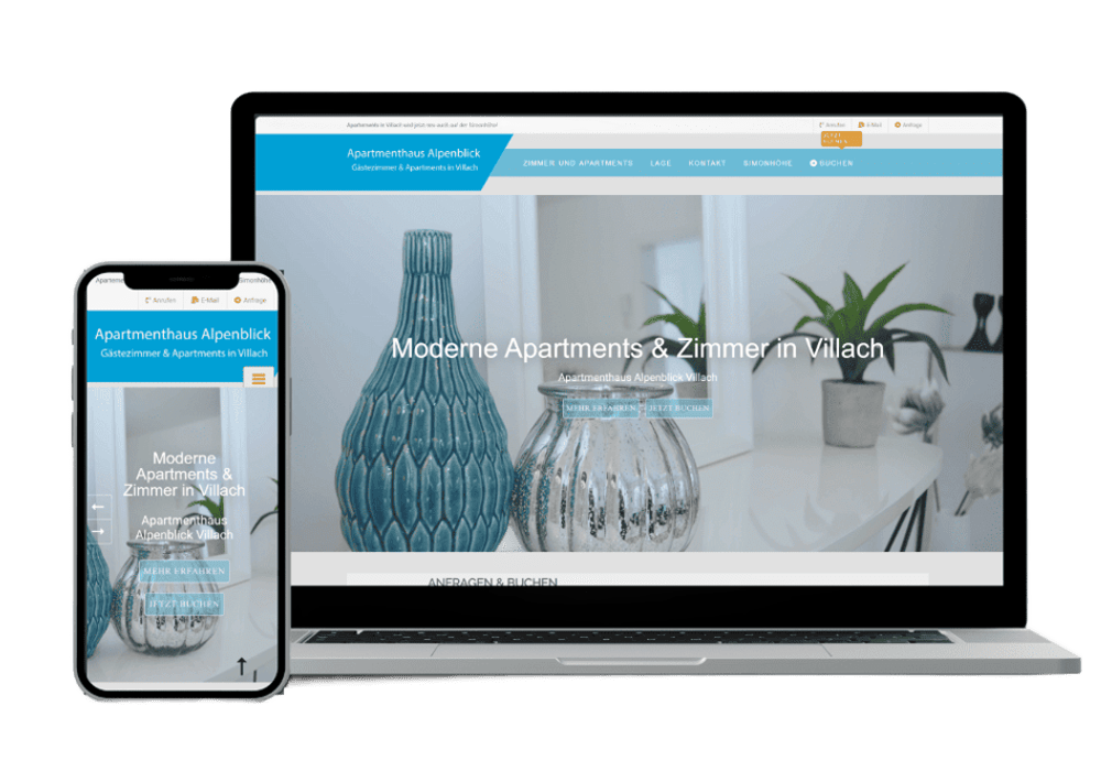webdesign für ferienwohnungen und appartements
