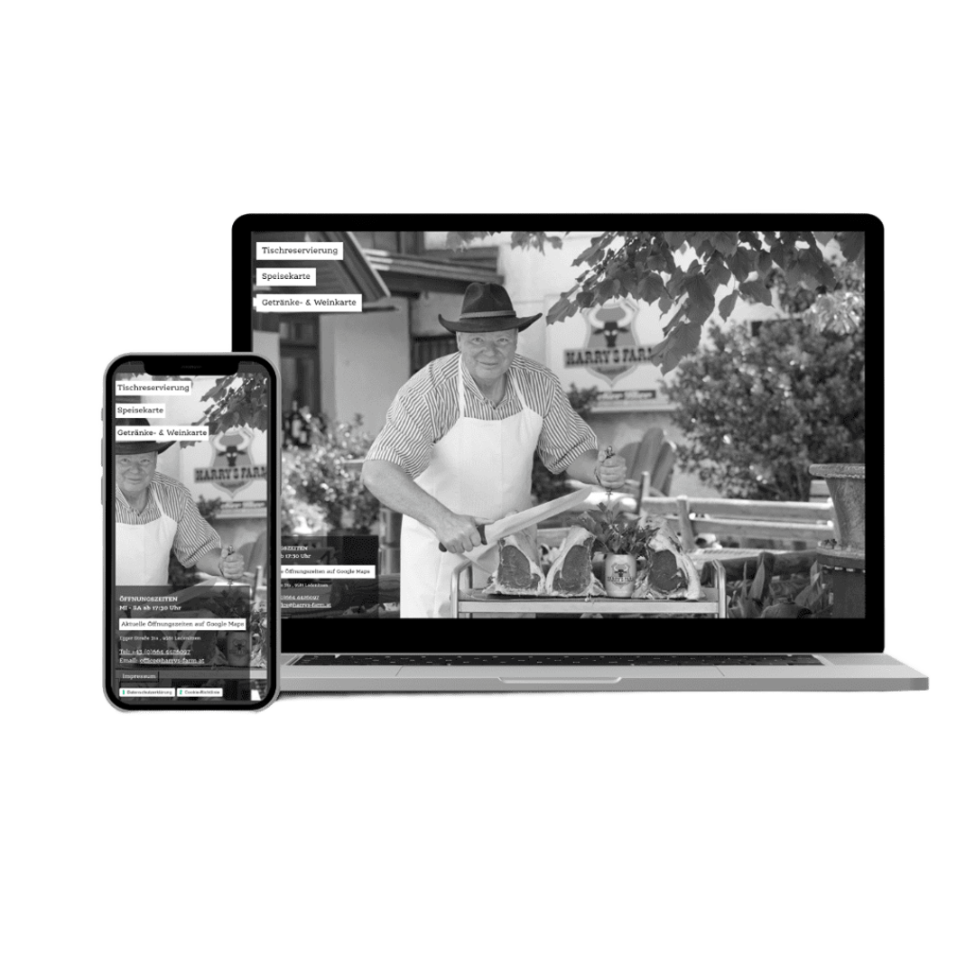 webdesign für restaurants
