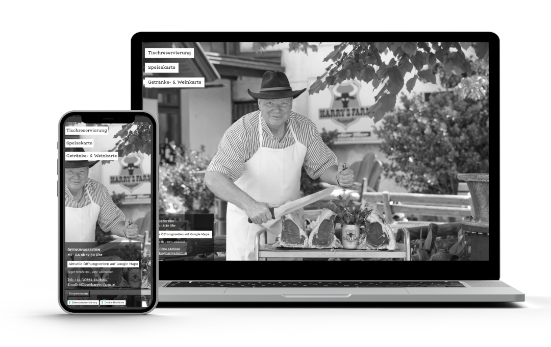 Webdesign für Tourismus und Gastgeber