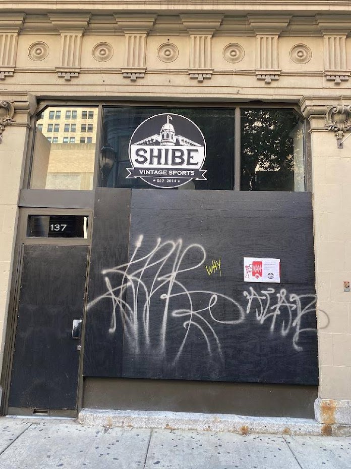 Stores had to board up