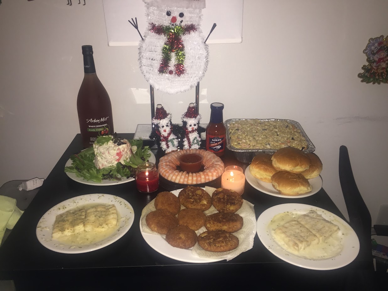 Spent Xmas Eve Alone