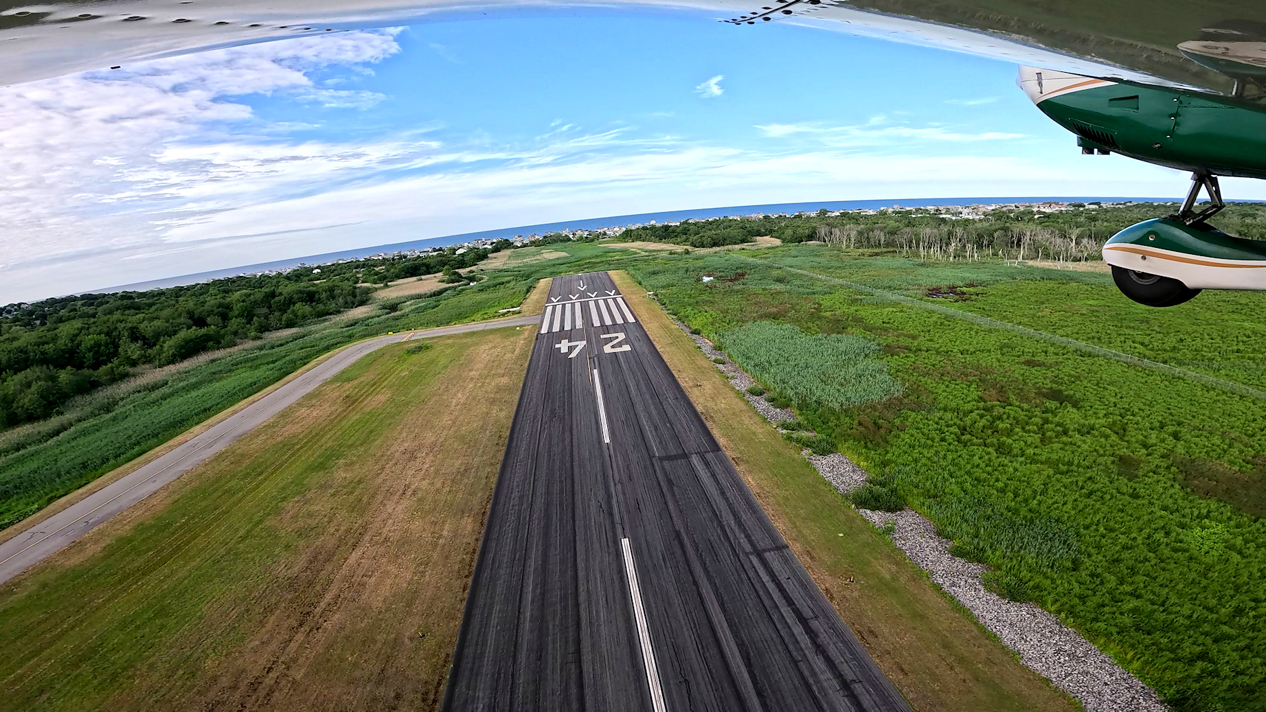 A Stunning Summer Flight Over the Marshfield, MA