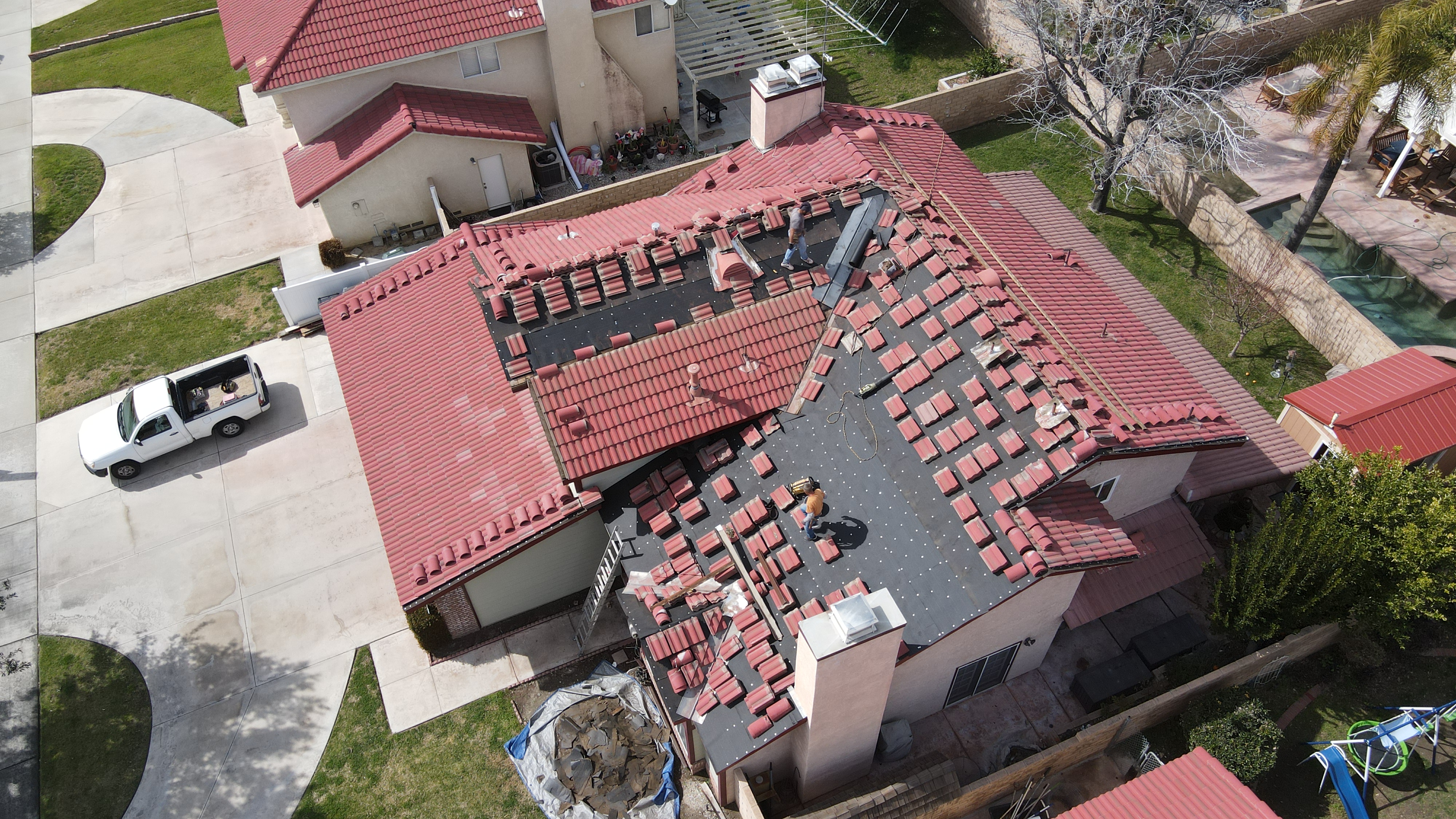 Tile Roof Wind Damage Replacement
