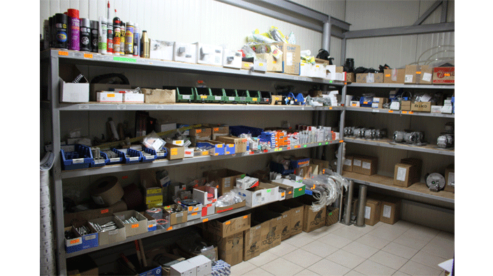 Hardware and component warehouse