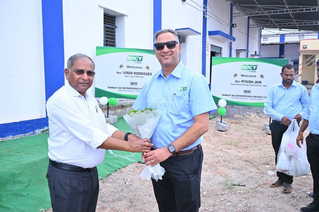 BKT Tyres Warehouse opening event  - Karimnagar