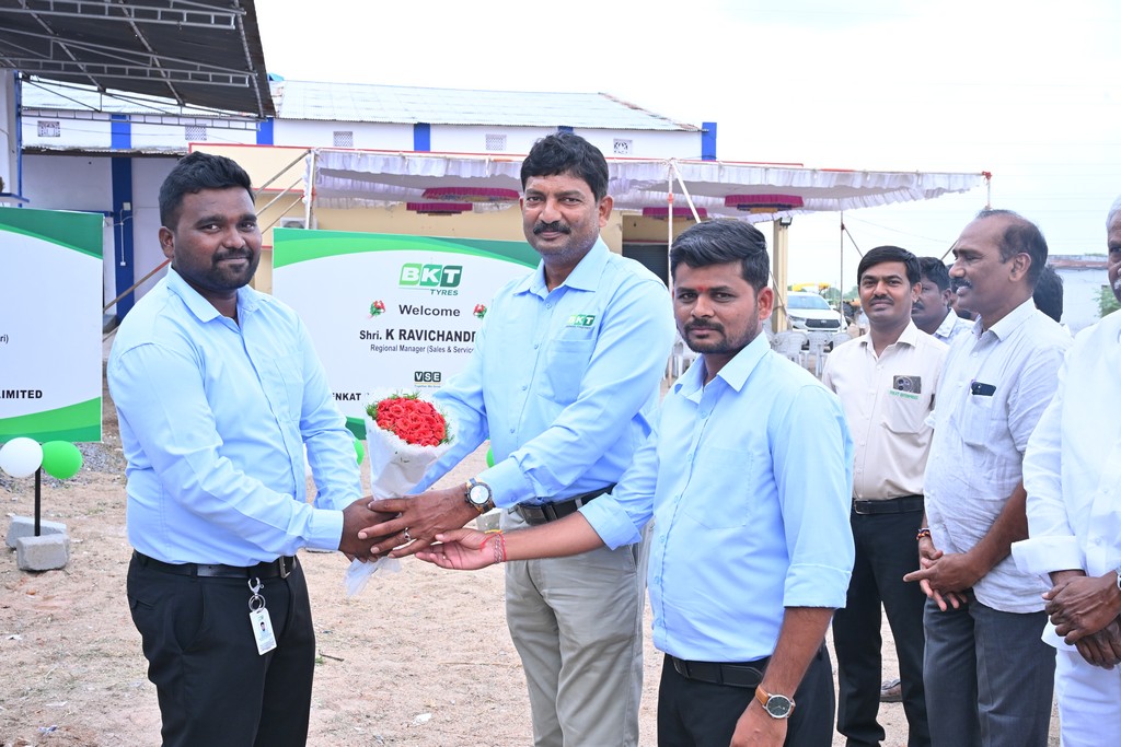 BKT Tyres Warehouse opening event  - Karimnagar