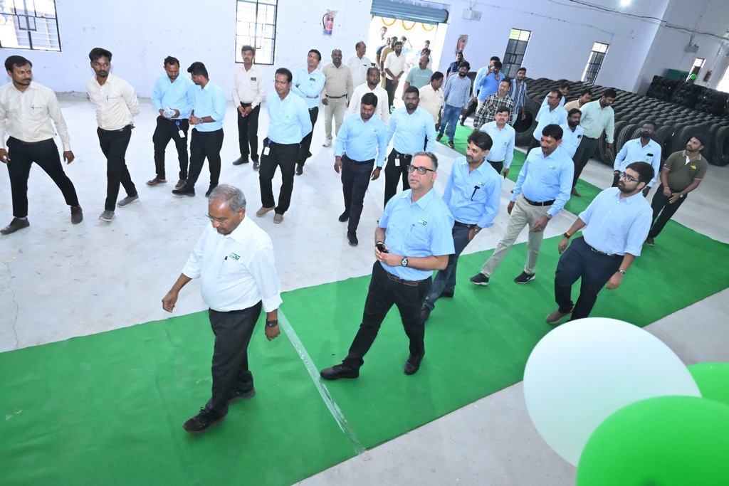 BKT Tyres Warehouse opening event  - Karimnagar