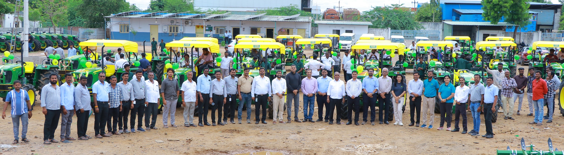 Megha Tractor Deliveries Event