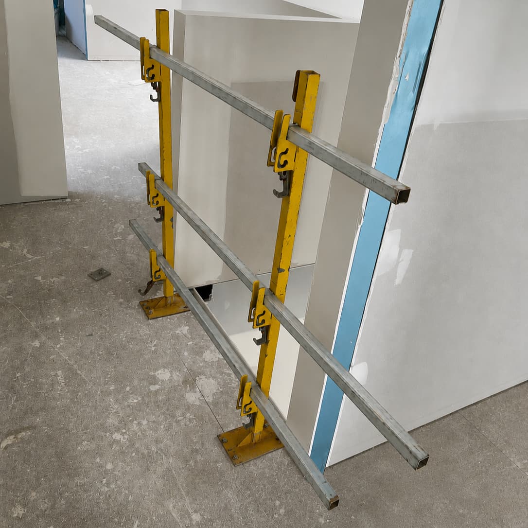 Image of installed internal fall guard