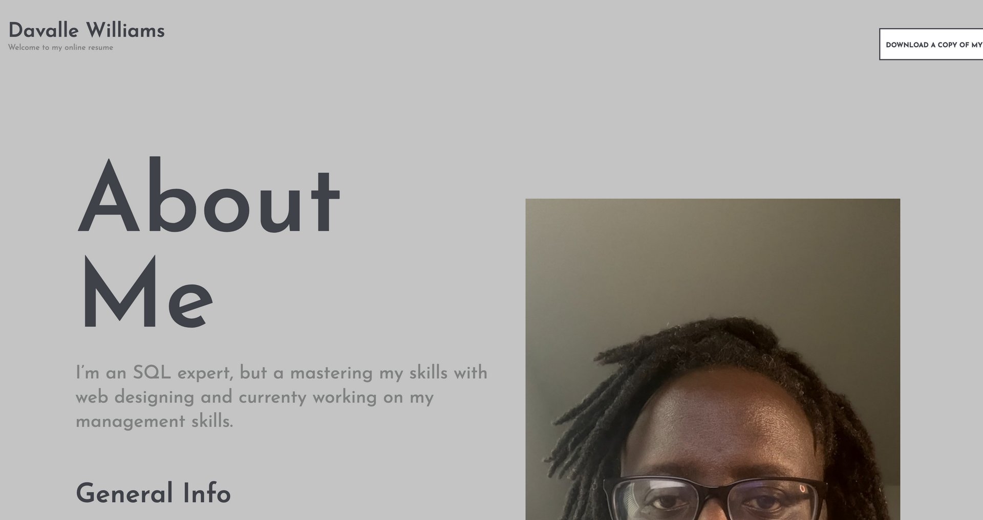 Online Resume