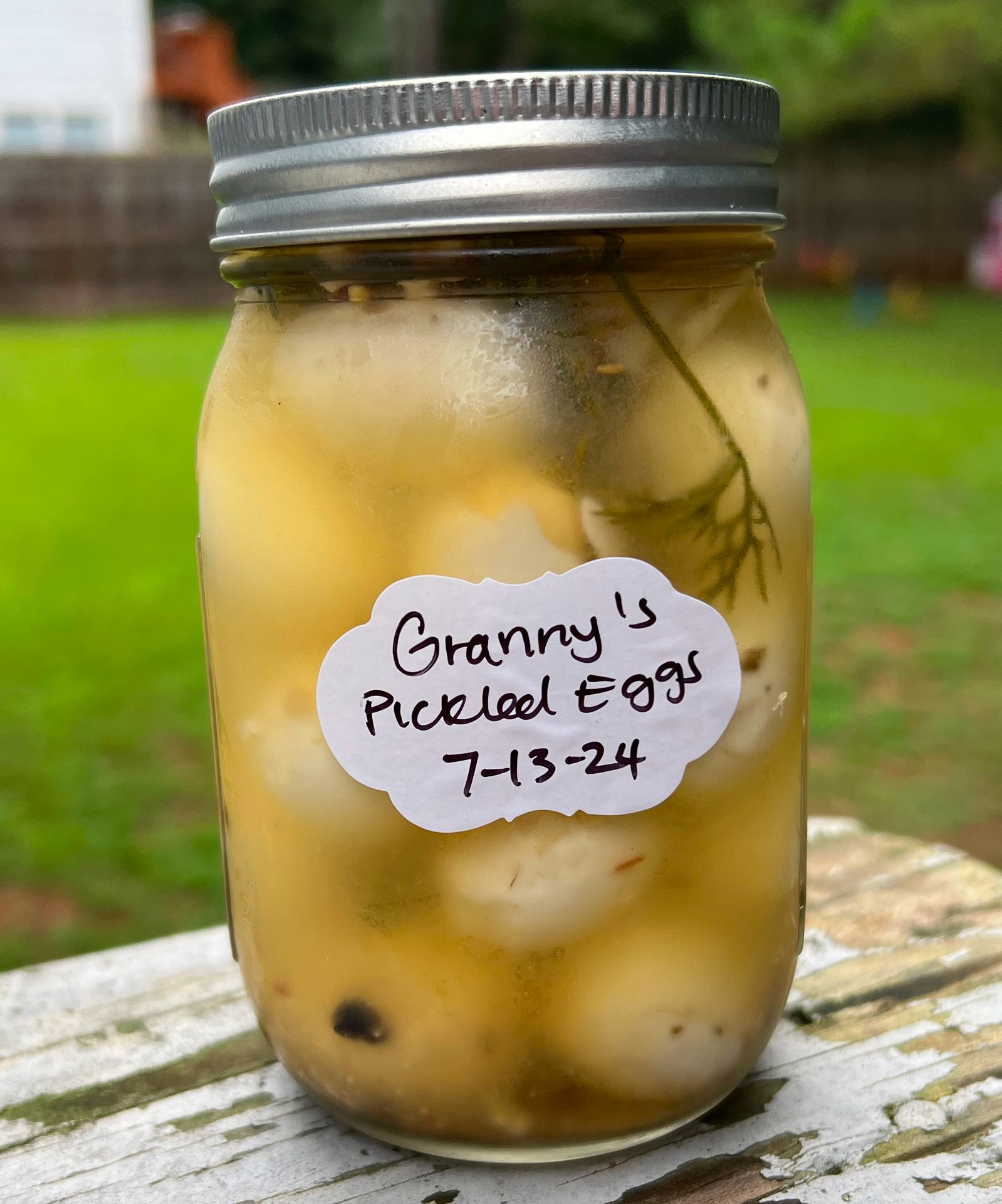 Granny&apos;s Pickled Eggs Ingredients