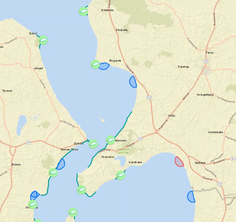 Fiskeri i nærområdet