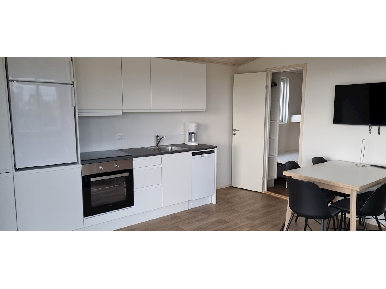 køkken i limfjordshytte