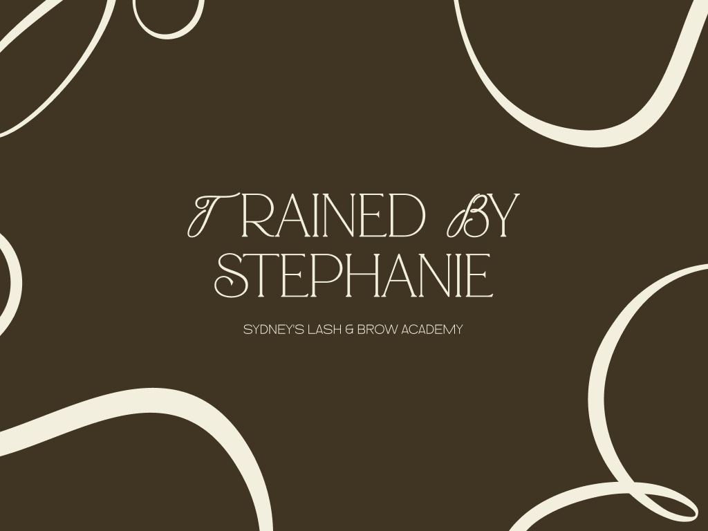 Trained by Stephanie