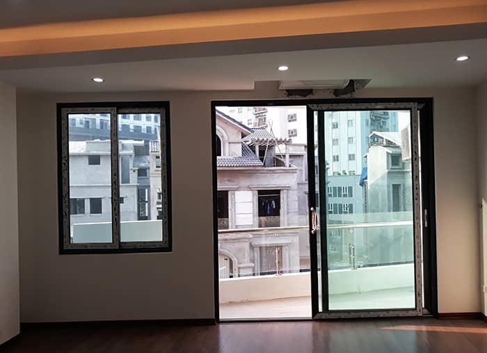 Cửa nhôm kính lùa 2 cánh
