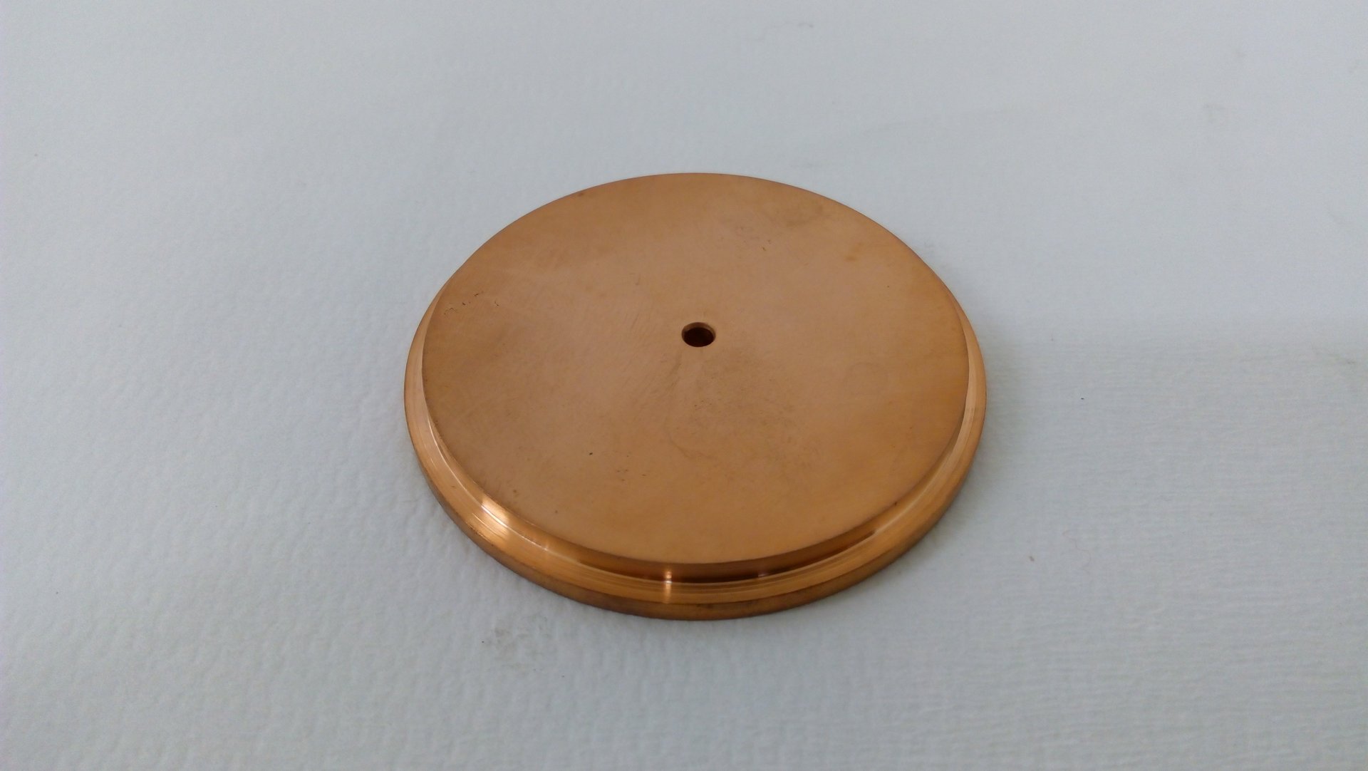 Copper sputtering target