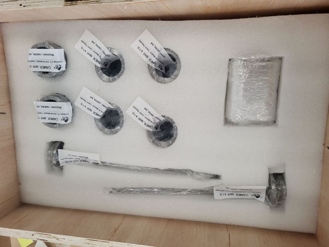 Molybdenum + Tungsten crucibles