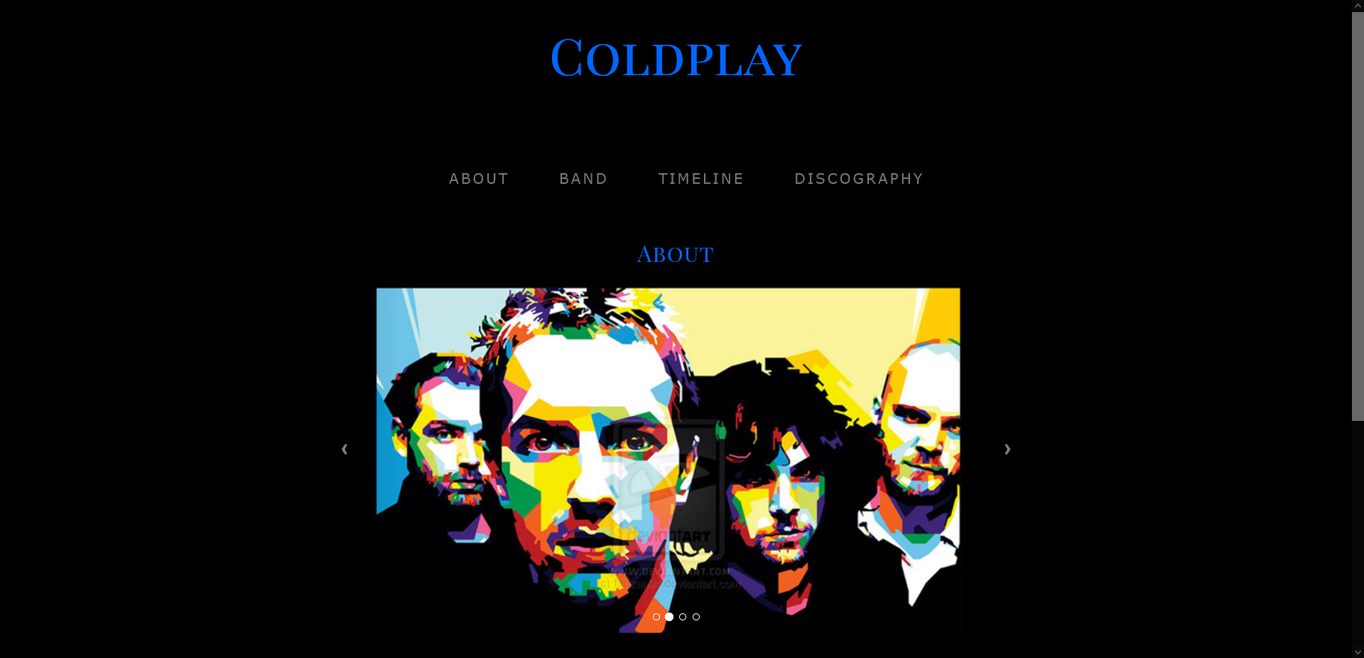 Favorite Band: ColdPlay