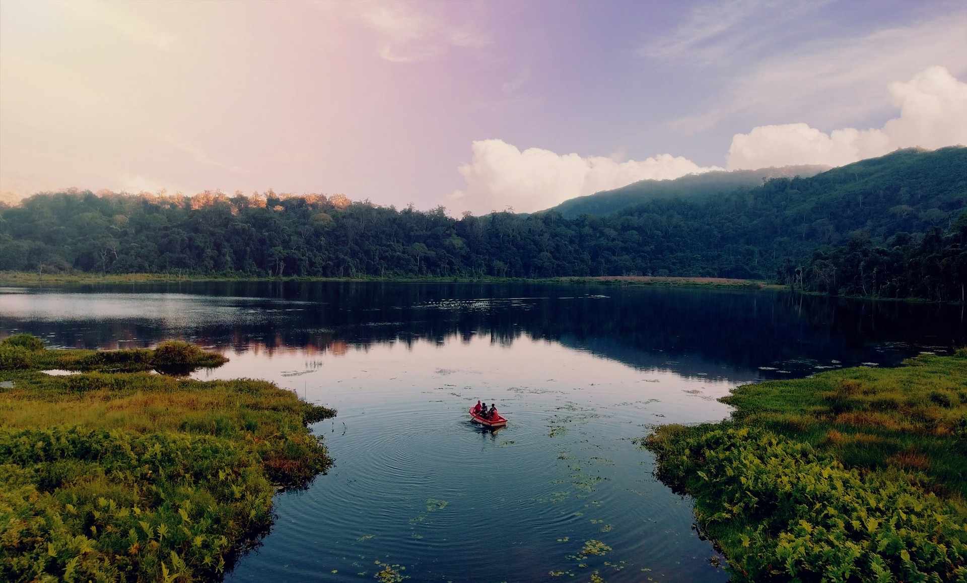 beautiful lake in mizoram