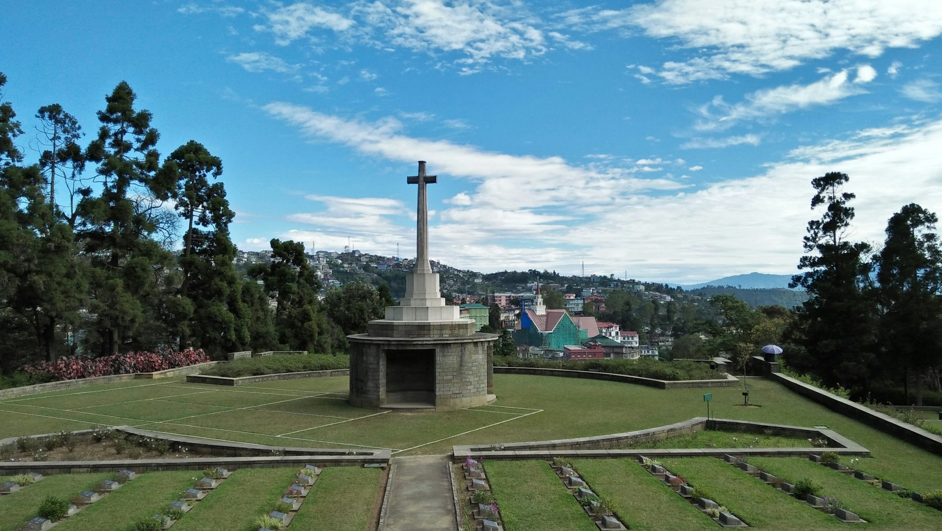 world war 2 cemetry in kohima in nagaland