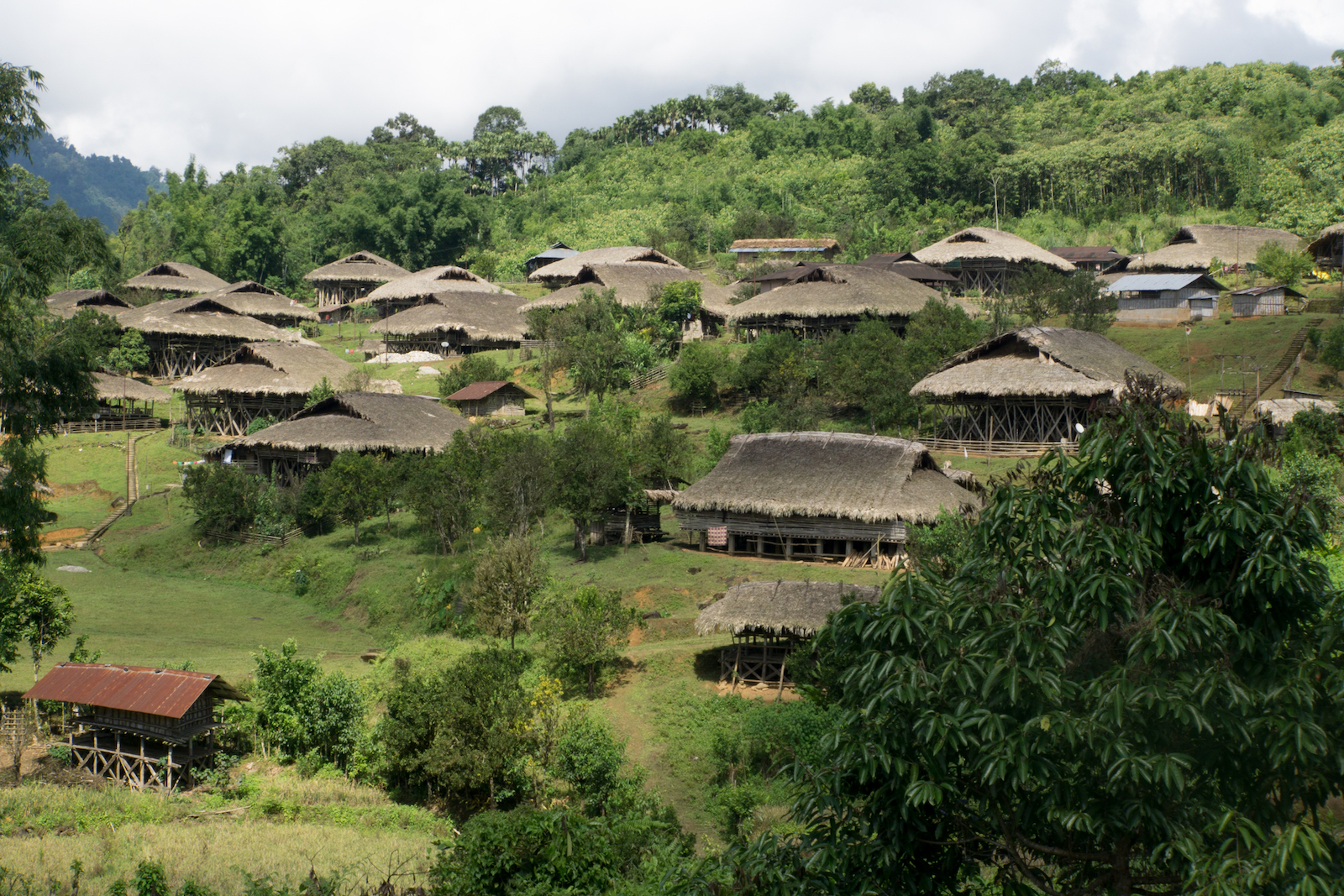 Village of Adi Tribe in Arunachal Pradesh