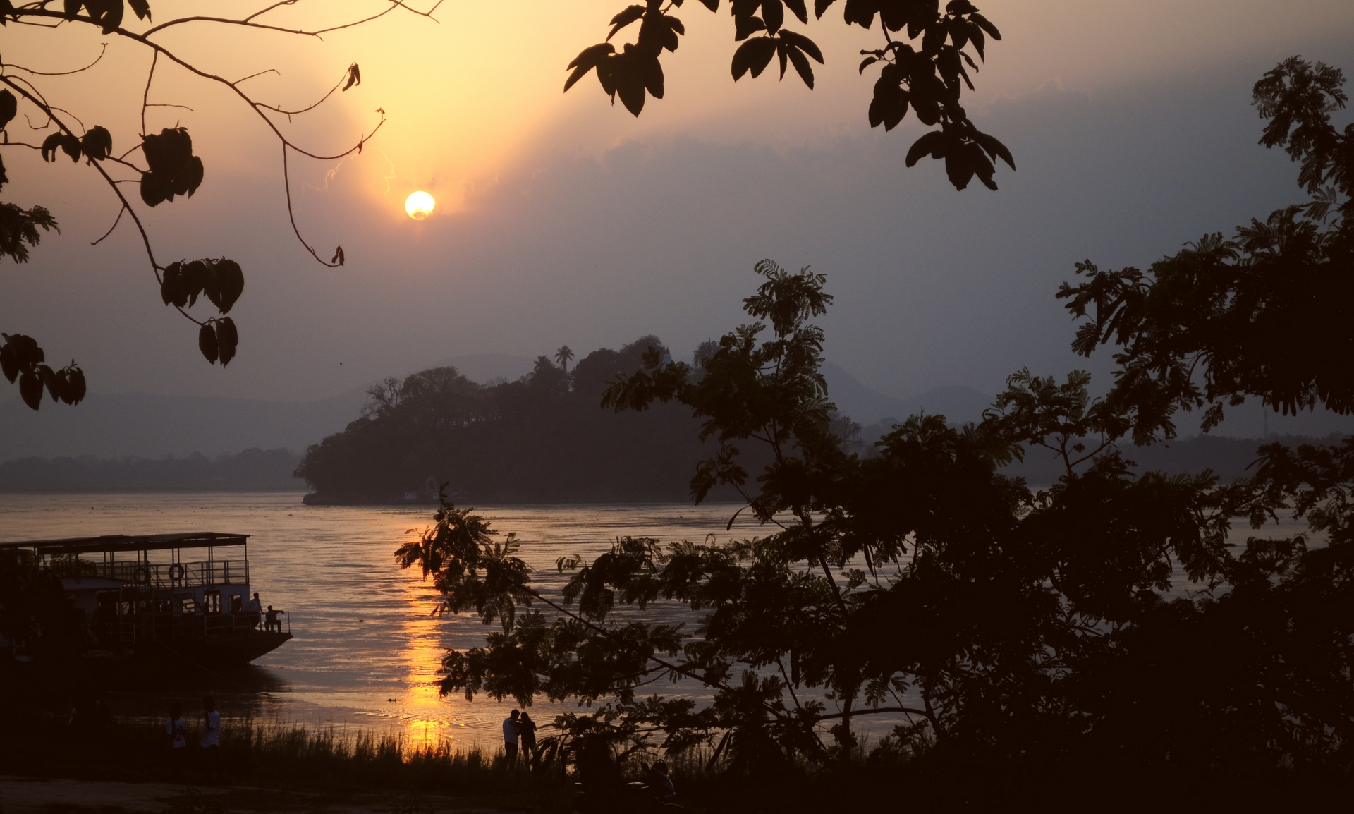 Brahmaputra River in Assam