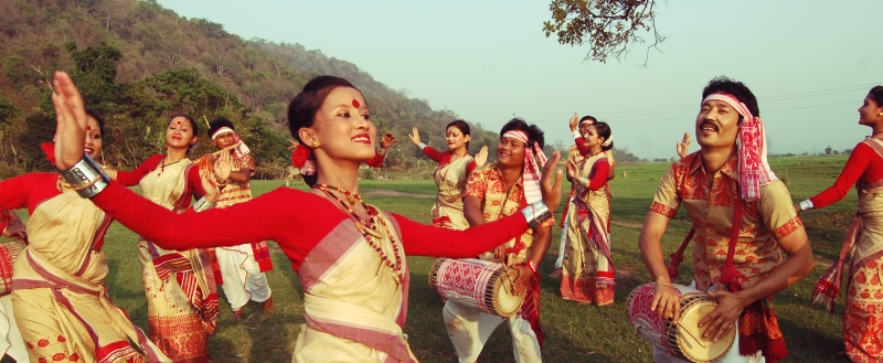 bihu dance assam