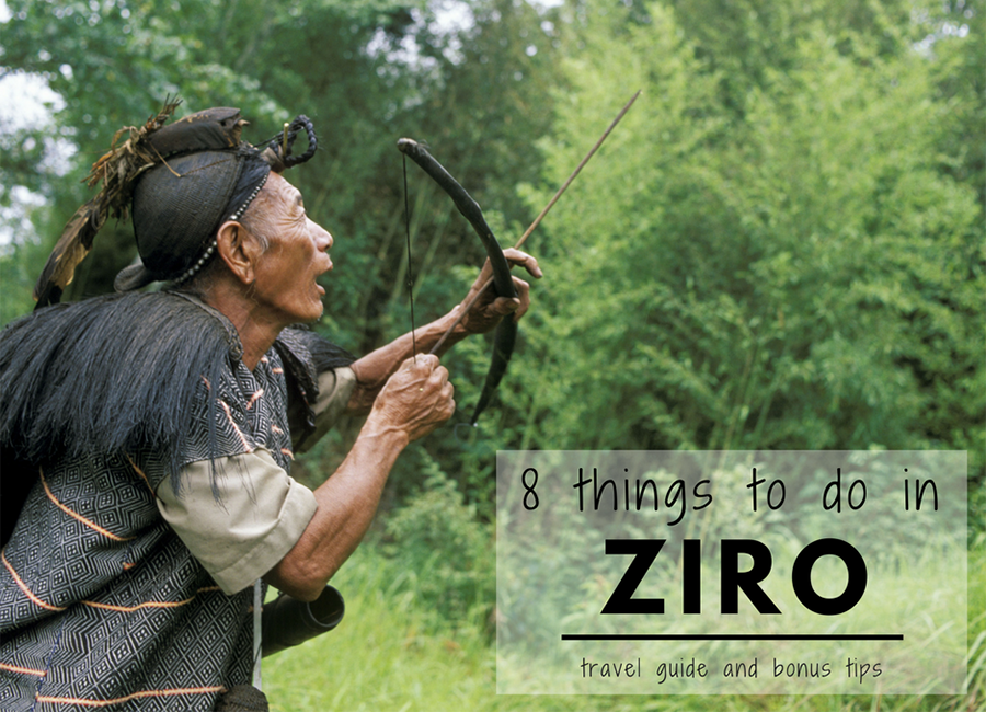 a man from apatani tribe of arunachal pradesh hunting