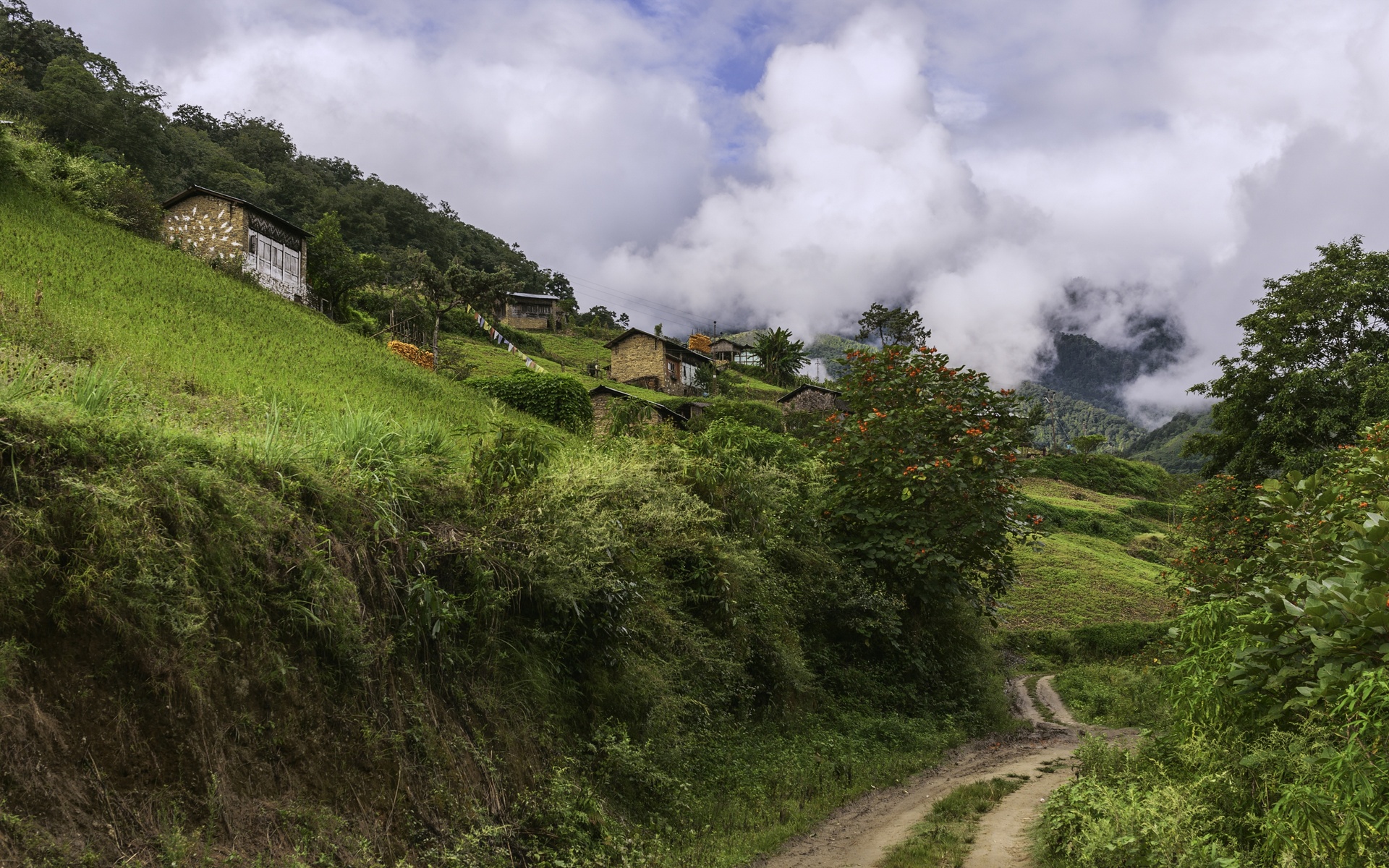 dirang village in arunachal pradesh