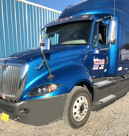 blue truck fixed