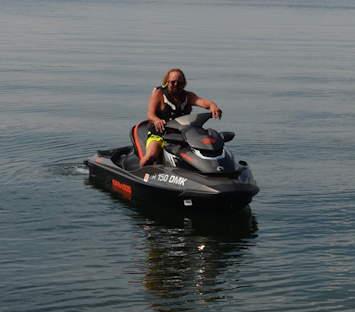 on SeaDoo