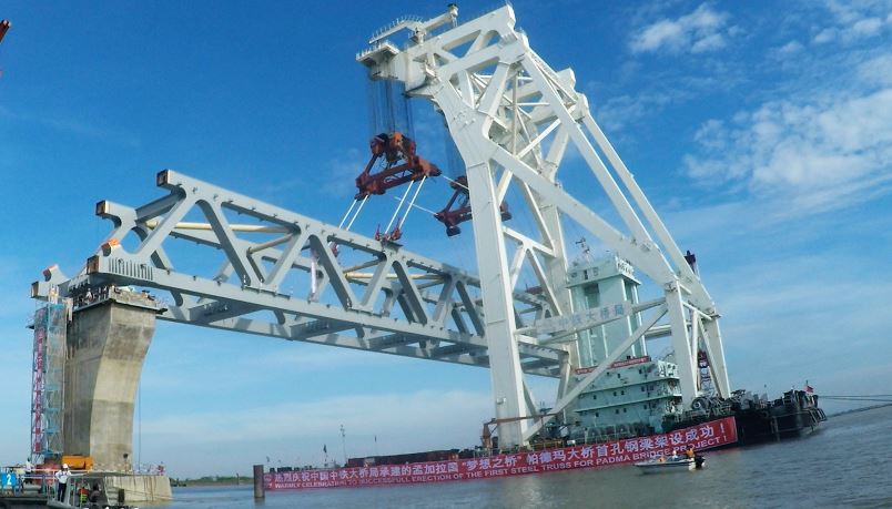 6.15 KM Padma Multipurpose Bridge Project.