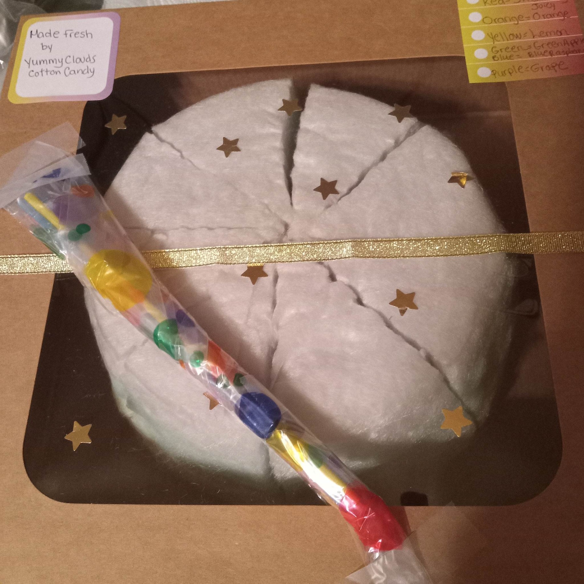 Cotton Candy Bags, Cakes with Wild Flavors