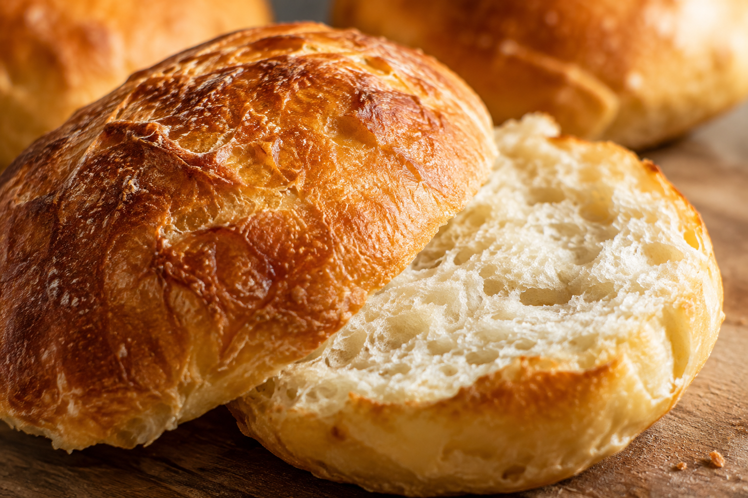 Immagine illustrativa generata con AI: crosta e mollica del pane; non è una foto di un prodotto specifico di Edi-Bar