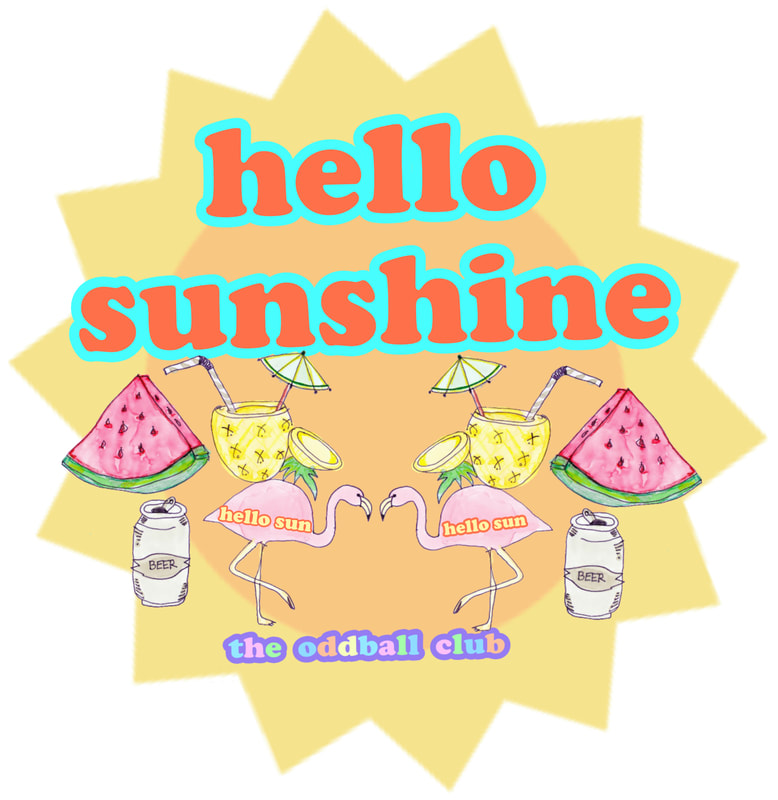 Hello Sunshine Art Illustration