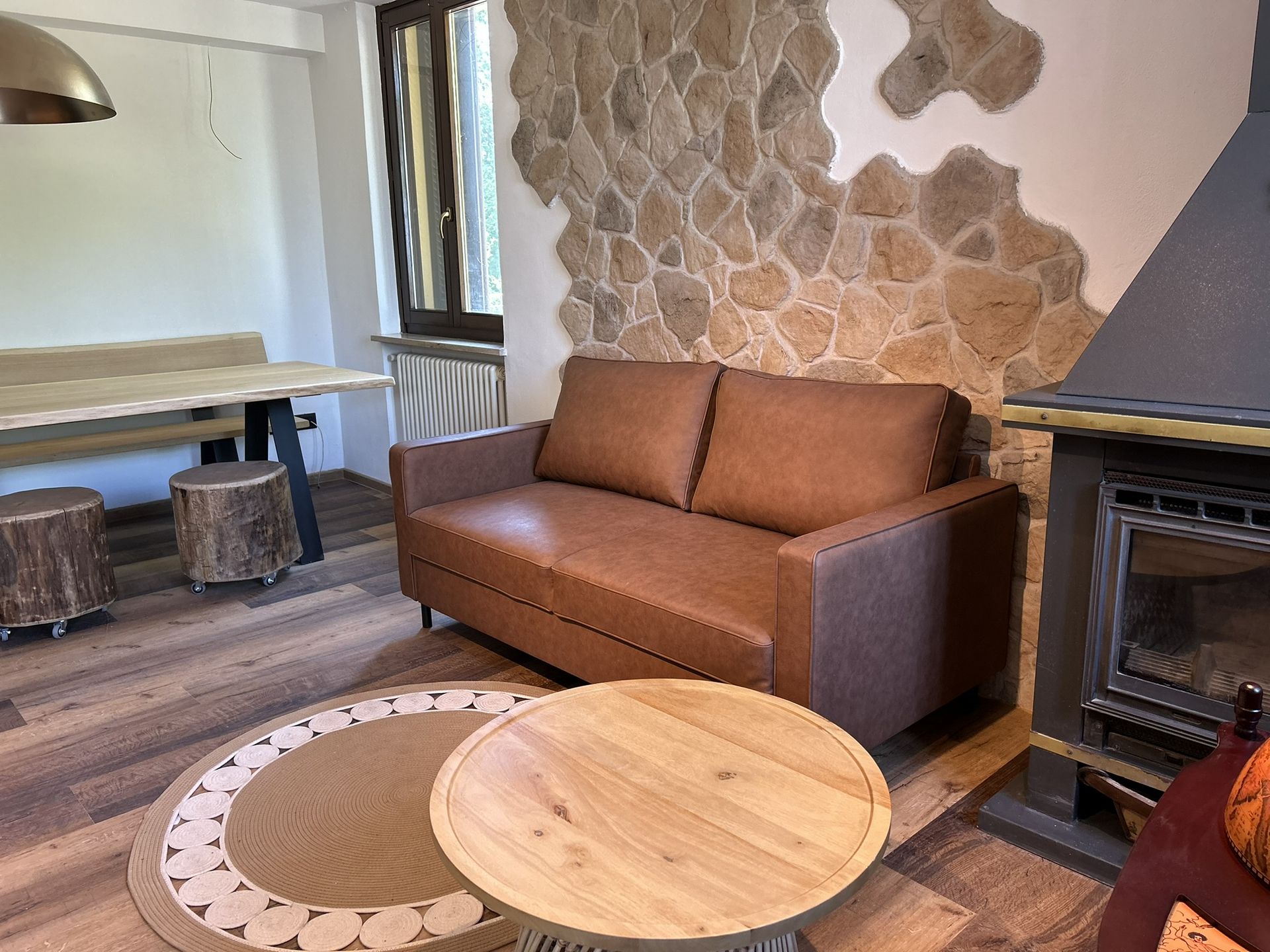 Living Room and Dining Room